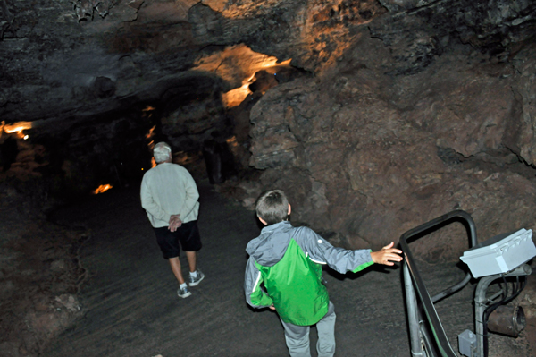 Lee Duquette in the Wind Cave