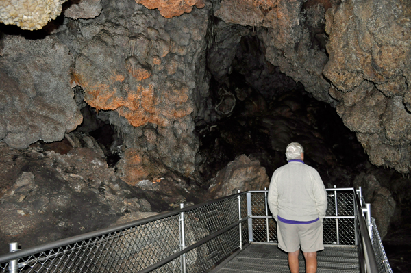 Lee Duquette in Jewel Cave