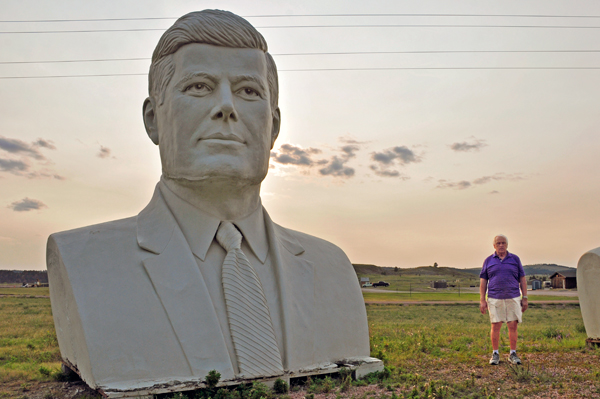 John F. Kennedy bust