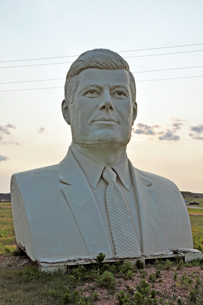 John F. Kennedy bust