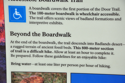 trail sign