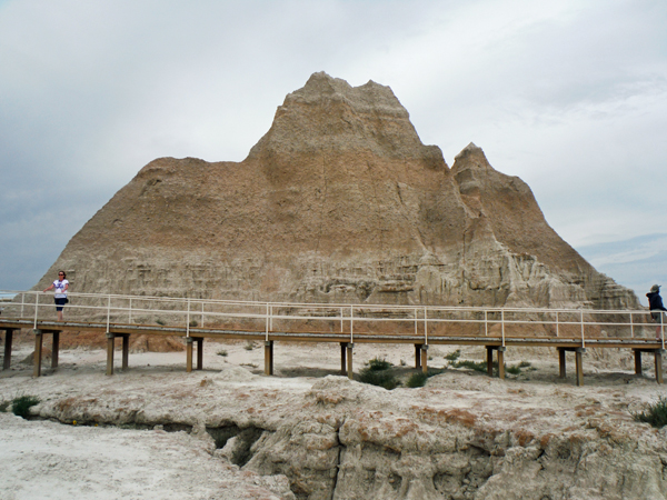 looking back at the second boardwalk