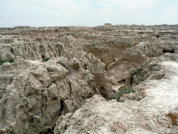 Badlands scenery from the Door Trail