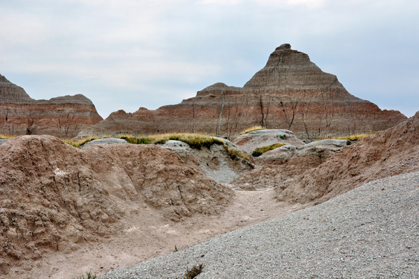 Beautiful Badlands scenery