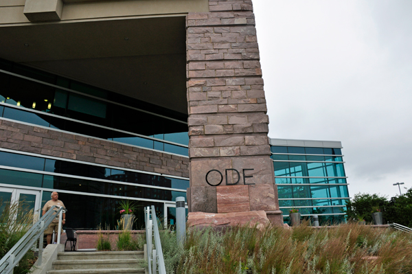 Lee Duquette leaving Ode Restaurant