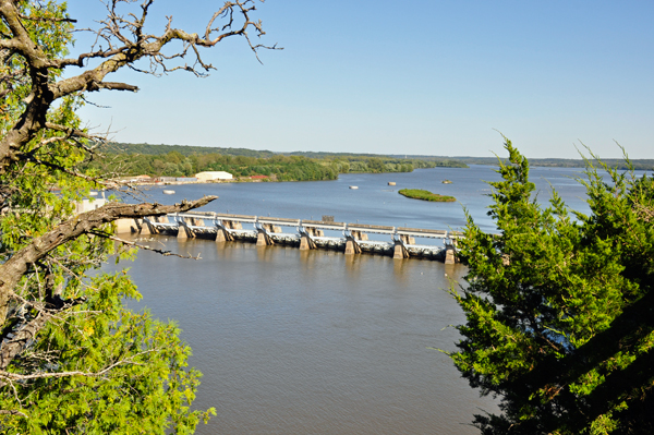 dam at Starved Rock State Park