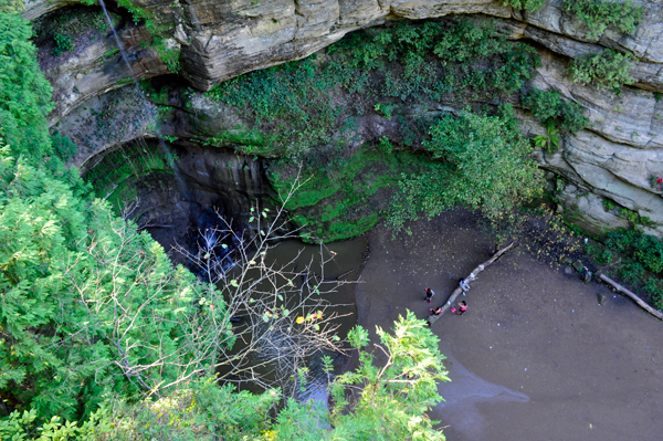 waterfall in Wildcat Canyo