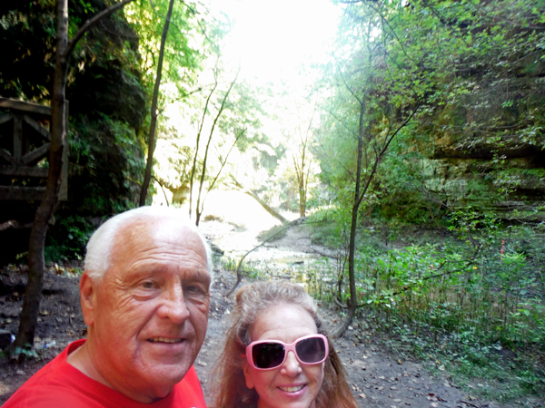 the two RV Gypsies at Matthiessen State Park