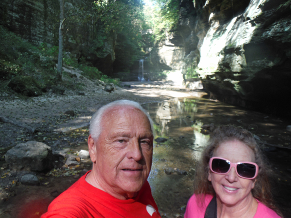 the two RV Gypsies at Matthiessen State Park