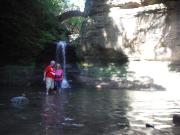 the two RV Gypsies in the water