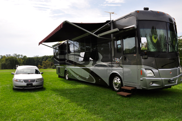 the RV of the two RV Gypsies