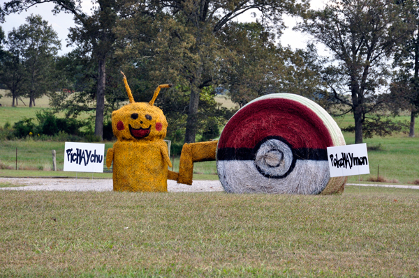 hay bale trail - pokemon