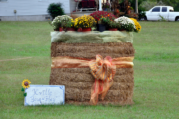 hay bale trail - bouquet