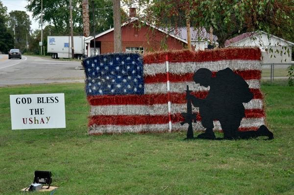 Hay memorial to Veterans