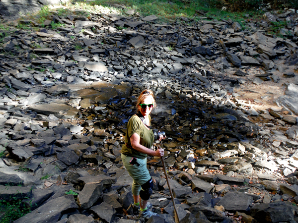 Karen Duquette heading to the falls