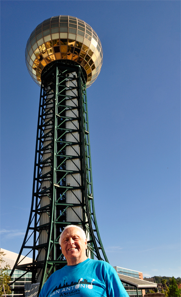 Lee Duquette at The Sunsphere