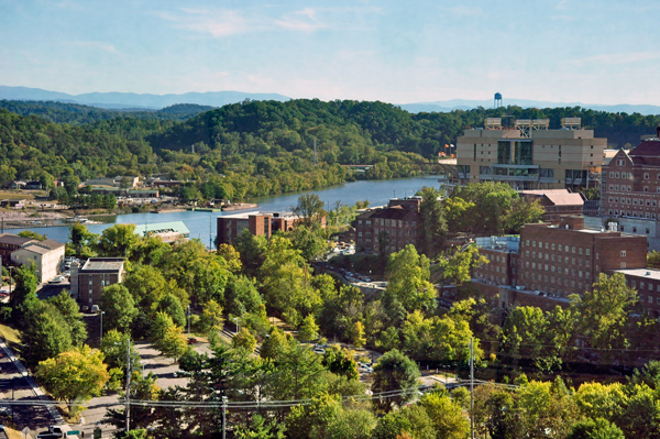 view from Observation Deck