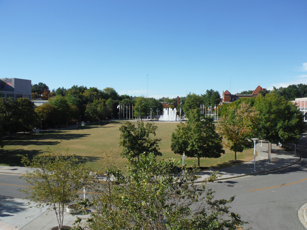 The Court of Flags Fountain