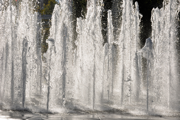 The Court of Flags Fountain