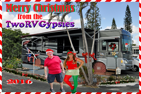 Merry Christmas from the two RV Gypsies
