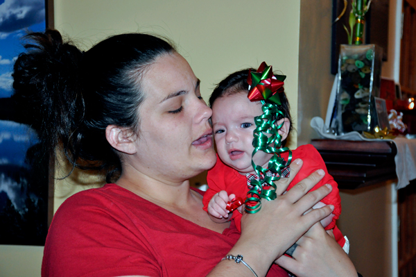 Kristen and her daughter