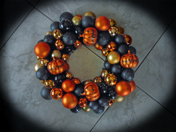 Halloween wreath