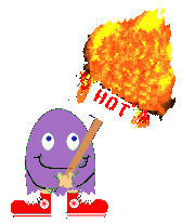 hot sign