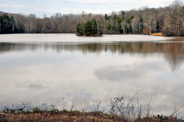 fishing lake at Andrew Jackson State Park