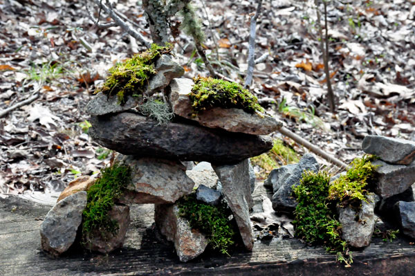 miniature rock formation