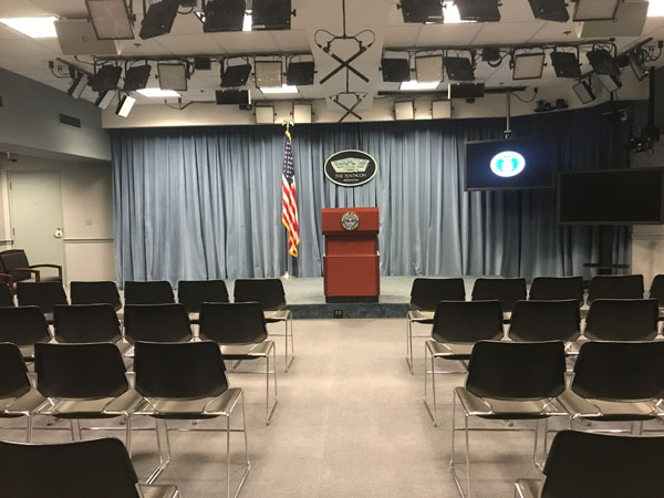 Pentagon meeting room