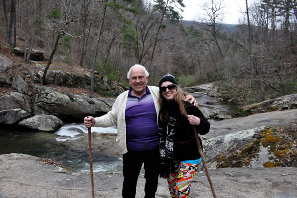 The two RV Gypsies arrived at Panther Falls