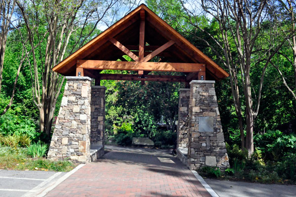 Hatcher Garden entry