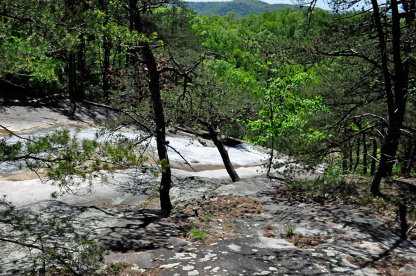 the 200 foot waterfall