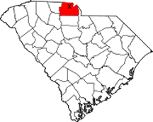 SC map showing location of Catawba