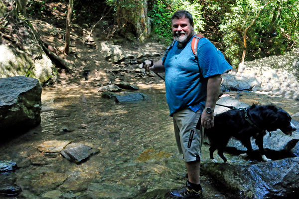 John and Dutch at Catawba Falls