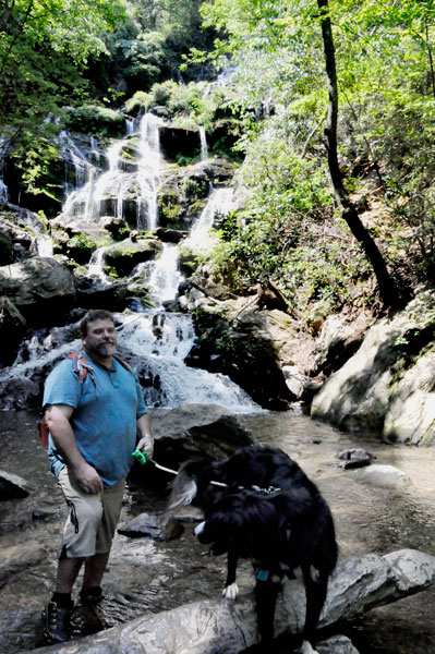 John and Dutch at Catawba Falls