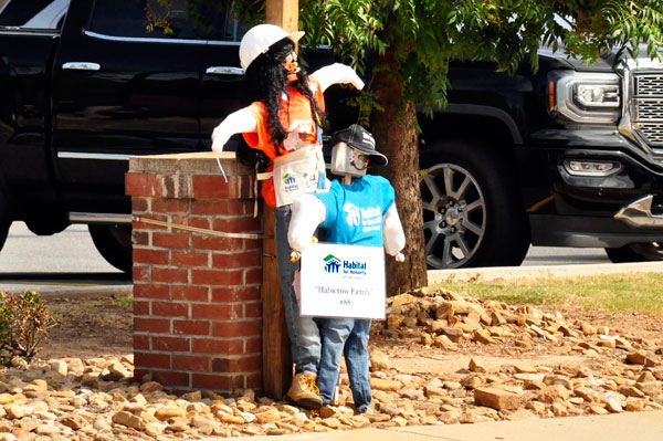 Habitat for Humanity scarecrow