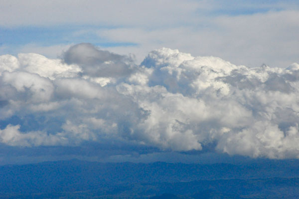 changing cloud formation