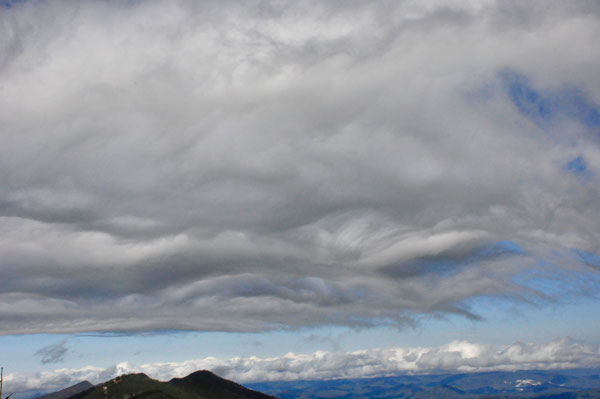 changing cloud formation