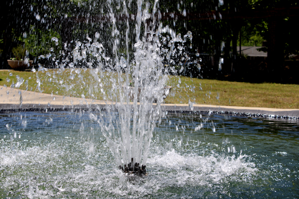 bubbling fountain