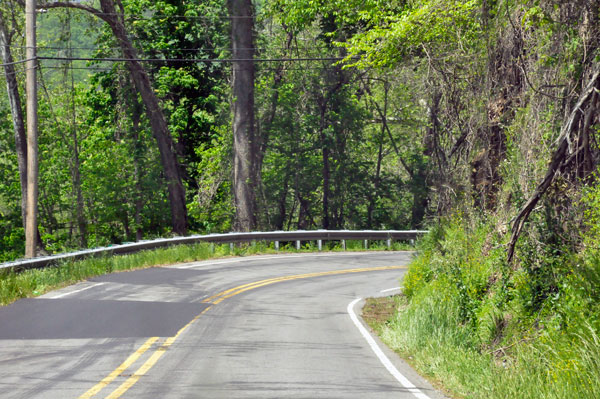 curvy road to Little Switzerland