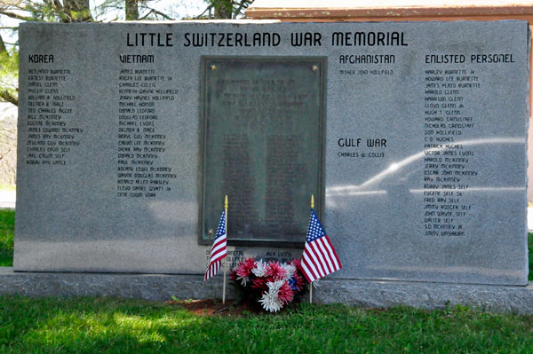 Little Switzerland War Memorial