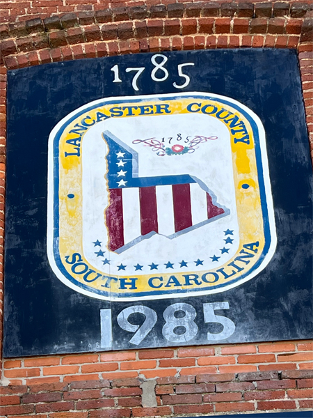 Lancaster County 1785-1985 sign