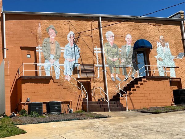 mural in Lancaster SC