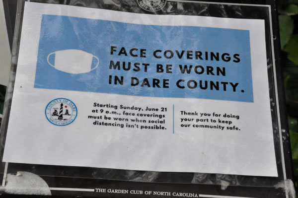 face covering sign