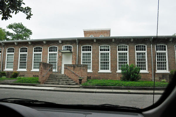 part of the Edenton Cotton Mill Museum of History building