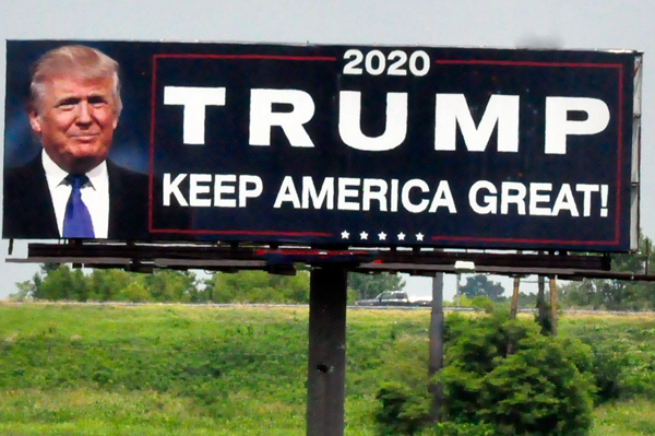 Trump sign