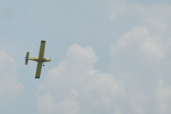 crop duster airplane