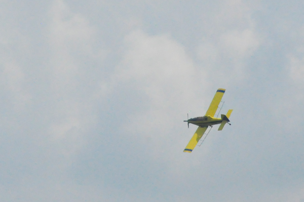 crop duster airplane