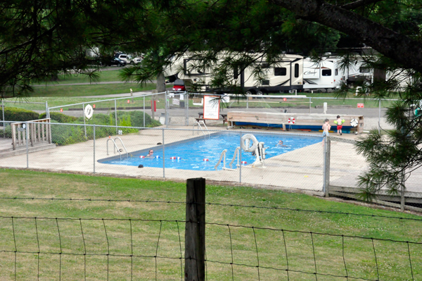 small swimming pool